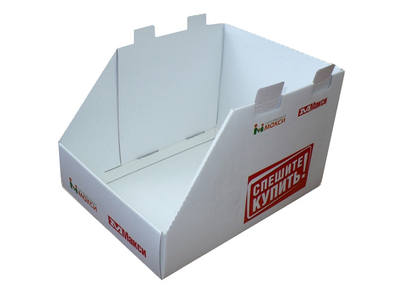 Упаковка шоу-бокс из гофрированного картона